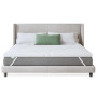 Novilla Surmatelas 140x190x5 cm, Mousse Mémoire Forme Gel, Housse Lavable | Surmatelas mousse à mémoire de forme 5cm, housse lav