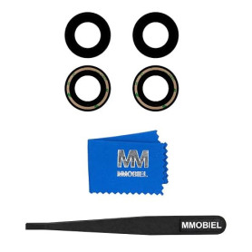 MMOBIEL Remplacement de la lentille en Verre de la caméra arrière Compatible avec iPhone 14/14 Plus 2022. Comprend Un Adhésif Do