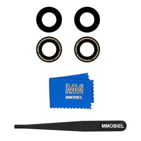 MMOBIEL Remplacement de la lentille en Verre de la caméra arrière Compatible avec iPhone 14/14 Plus 2022. Comprend Un Adhésif Do
