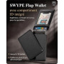 TRAVANDO SWYPE Portefeuille Pop-Up pour Homme avec Pince à Billets – Porte-Cartes avec Protection RFID pour Jusqu’à 10 Cartes –