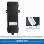 A ABSOPRO Interrupteur lève-vitre électrique 93571D3000 pour Hyundai Tucson | 18 broches, commande de lève-vitre avant gauche cô