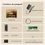 LONGER Ray5 miniS gravure laser, Machine de gravure et découpe laser CNC 5,5W classe 1 avec boîtier, Wi-Fi, arrêt d'urgence, pou