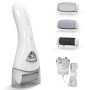 MYCARBON Rapeuse Pieds Pedicure Electrique Professionnel Rechargeable IPX6 Etanche Lime Ponceuse Callosité Corne Peau Morte Lumi