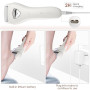 MYCARBON Rapeuse Pieds Pedicure Electrique Professionnel Rechargeable IPX6 Etanche Lime Ponceuse Callosité Corne Peau Morte Lumi