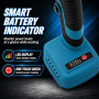 Meuleuse d'Angle sans Fil Brushless 21V KATSU FIT-BAT, 115mm avec Moteur sans Balais pour Couper Polir le Meulage, 3 Vitesses, P
