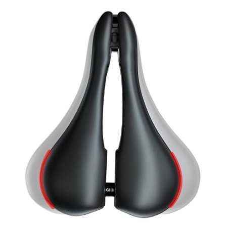 HUGEOAKS Selle Velo réglable en Largeur, Selle Velo Confortable, Selle vélo Anti Douleur, Selle de vélo adaptée pour VTT, vélo d
