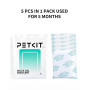 PETKIT Lot de 5 paquets de déshydratants de rechange pour distributeurs intelligents