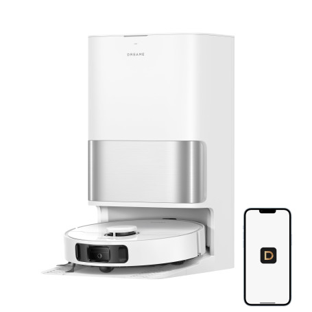 DREAME L40 Ultra A Robot aspirateur et laveur avec vidage automatique de la poussière et double système anti-nœuds, aspiration d