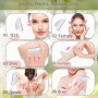 Gua Sha Visage Corps, Gua Sha Acier Inoxydable, Durable Guasha Outil Massage Visage Scraper, Metal Gua Sha Anti-rides Réduit les