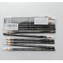 6Crayons Noirs Iimperméables à l'eau Pour Sourcils Kit De Fournitures Pour Tatouage Et Microblading Crayons à Sourcils Permanent