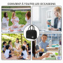 SHSMPXOY Sac Isotherme Repas 6L Petit Panier Repas Lunch Box Isotherme Sacs Repa Portable à déjeuner pliable Petit Sacs Lunch Bo