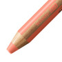 STABILO woody 3in1 - Crayon de couleur - Etui carton x 18 crayons de coloriage + 1 taille crayon + 1 pinceau rond taille 8 - don