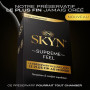 SKYN Supreme Feel: Lot de 20 Préservatifs | Sans latex SKYNFEEL pour Homme/Ultra-Fins, Lisses, Forme Droit
