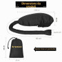 TEPENAR Bonnet Séchoir à Cheveux: Capuche Extra Large Réglable et Douce pour Cheveux Bouclés et Naturels - Séchage Rapide, Utili