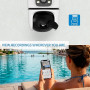 NIVIAN Caméra de sécurité extérieure WiFi Dual 3MP SuperHD 2K avec Double Objectif – sans Angle Mort, Suivi Automatique IA, Audi