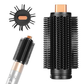 Grande brosse ronde volumisante Compatible pour Dyson Airwrap, Crée des styles volumineux avec moins de frisottis, compatible av