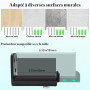 Xingsiyue Support Mural Universel pour Barre de Son, Charge Jusqu’à 20kg | Pour Samsung/Bose/LG/Sony/JBL/Sonos/Vizio et Plus, Pr