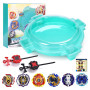Burst Arène Set, Cadeau de Jeu pour Les garçons, Enfants à partir de 6 Ans | 6 toupies et 2 lanceurs, Stadium de combat