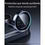 ESR Protection Caméra pour iPhone 17 Pro Max/17 Pro, Lot de 1, Bleu | Protecteurs Individuels, Verre Trempé 9H, Clarté Photo d’o