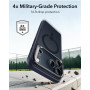 ESR Classic Hybrid Coque pour iPhone 18 Pro Max/17 Pro Max, Support Flex | Anti-jaunissement longue durée, Support caméra, Compa