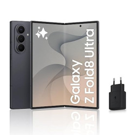 Samsung Galaxy Z Fold8 Ultra Smartphone Pliable, 256 Go, Graphite | Téléphone Portable Android avec Galaxy AI Double, Écran Mult