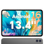TECLAST T65 Tablette 13.4" Android 16, 120Hz Tablet 4G LTE, 8000 mAh | Gemini AI, 2.2Ghz Octa-Core T7280, 26Go+128Go+4To, Widevi