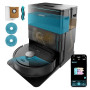 Cecotec Robot Aspirateur et Laveur de Sols avec Base d'Auto-vidage et App Conga X50 X-Treme. Navigation Laser, 15000Pa, Autonomi