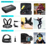 Kit d'Accessoires pour Caméra d'action, Bonvvie 50-en-1 Kit d'Accessoires pour Caméra de Aport pour Hero 13 12 11 10 9 8, Max/Fu