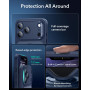 ESR Classic Hybrid Coque pour iPhone 18 Pro/17 Pro, Bleu Givré | Anti-jaunissement Longue Durée, Ultra-fin, Compatible avec MagS