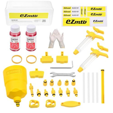 flintronic Kit Purge Frein, Gamme de Freins à Disque Hydrauliques pour Shimano, MAGURA, TEKTRO, Nutt, Seringue a Huile