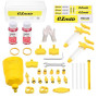 flintronic Kit Purge Frein, Gamme de Freins à Disque Hydrauliques pour Shimano, MAGURA, TEKTRO, Nutt, Seringue a Huile
