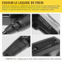 flintronic Kit Purge Frein, Gamme de Freins à Disque Hydrauliques pour Shimano, MAGURA, TEKTRO, Nutt, Seringue a Huile