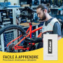 flintronic Kit Purge Frein, Gamme de Freins à Disque Hydrauliques pour Shimano, MAGURA, TEKTRO, Nutt, Seringue a Huile
