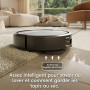 iRobot Roomba Plus 576 Combo Robot+AutoWash- 25KPa -Base Multifonction - Lavage à 75°C - séchage des lingettes à 45°C - LiDAR Cl