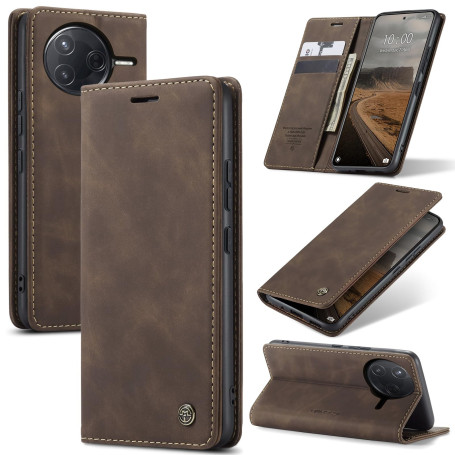 Azororo Coque pour Xiaomi Poco F7 Ultra 5G Premium Housse Cuir Protection Pochette Rabat Portefeuille Flip Case Porte Magnétique