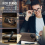 Azororo Coque pour Xiaomi Poco F7 Ultra 5G Premium Housse Cuir Protection Pochette Rabat Portefeuille Flip Case Porte Magnétique