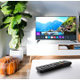 Meliconi Easytel TV+ Télécommande Universelle de télévision, contrôle également Les Fonctions de Base des Smart TVs