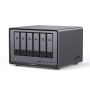 UGREEN NASync DXP6800 Pro, NAS 6 Baies, Intel Core i5-1235U, 10 GbE | CPU Intel i5 1235u 10 cœurs, 8 Go DDR5, SSD 128 Go, 2 port