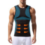 Arjen Kroos Débardeur Compression Homme Minceur Gainant Ventre Plat, S~XXL | Maillot de Corps, Gilet de Sport sans Manches, 10-1