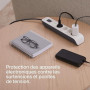 Belkin Parafoudre 4 prises, 525 Joules, cordon 2 m Blanc