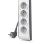 Belkin Parafoudre 4 prises, 525 Joules, cordon 2 m Blanc