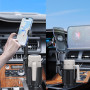 Support téléphone pour Porte-gobelet, Support 2 en 1 pour Porte-gobelet avec Bras Long et Rotation à 360° pour Voiture pour Tous