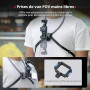 SMALLRIG Support de Cou magnétique pour caméra d'action,vlogging POV - 5567 | pour DJI Osmo Pocket 4 Pro4/3/Osmo 360/Action 6/5