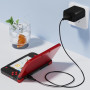 Amzpas Chargeur 3DS pour Nintendo New 3DS XL / 3DS XL/New 2DS XL / 2DS / Dsi XL, Durable Câble de Chargeur pour Nintendo DS Lite