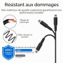 Amzpas Chargeur 3DS pour Nintendo New 3DS XL / 3DS XL/New 2DS XL / 2DS / Dsi XL, Durable Câble de Chargeur pour Nintendo DS Lite
