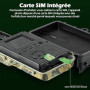Caméra de Chasse 4G connectée, Carte SIM, Application, 32 MP, 1080P, IP66 | Vision nocturne infrarouge, détection PIR, 2 LED 850
