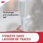 Command Languettes Accroches Tableaux pour Cadres Fins, Blanc, 14 Paires (28 Languettes) - Fixation sans Dommage