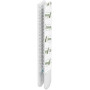 Command Languettes Accroches Tableaux pour Cadres Fins, Blanc, 14 Paires (28 Languettes) - Fixation sans Dommage
