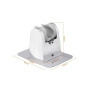 Ibergrif Support Pommeau de Douche Sans Perçage, Support Douchette | Universel, Réglable 45°, Chromé Accroche Pommeau de douche,