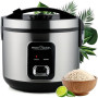 ProfiCook® Cuiseur à riz | 3kg de riz | préparation rapide | fonction maintien au chaud | gobelet doseur & cuillère à riz | Rice